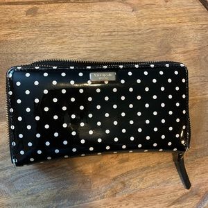 Kate Spade Black & White Polkadot Wallet